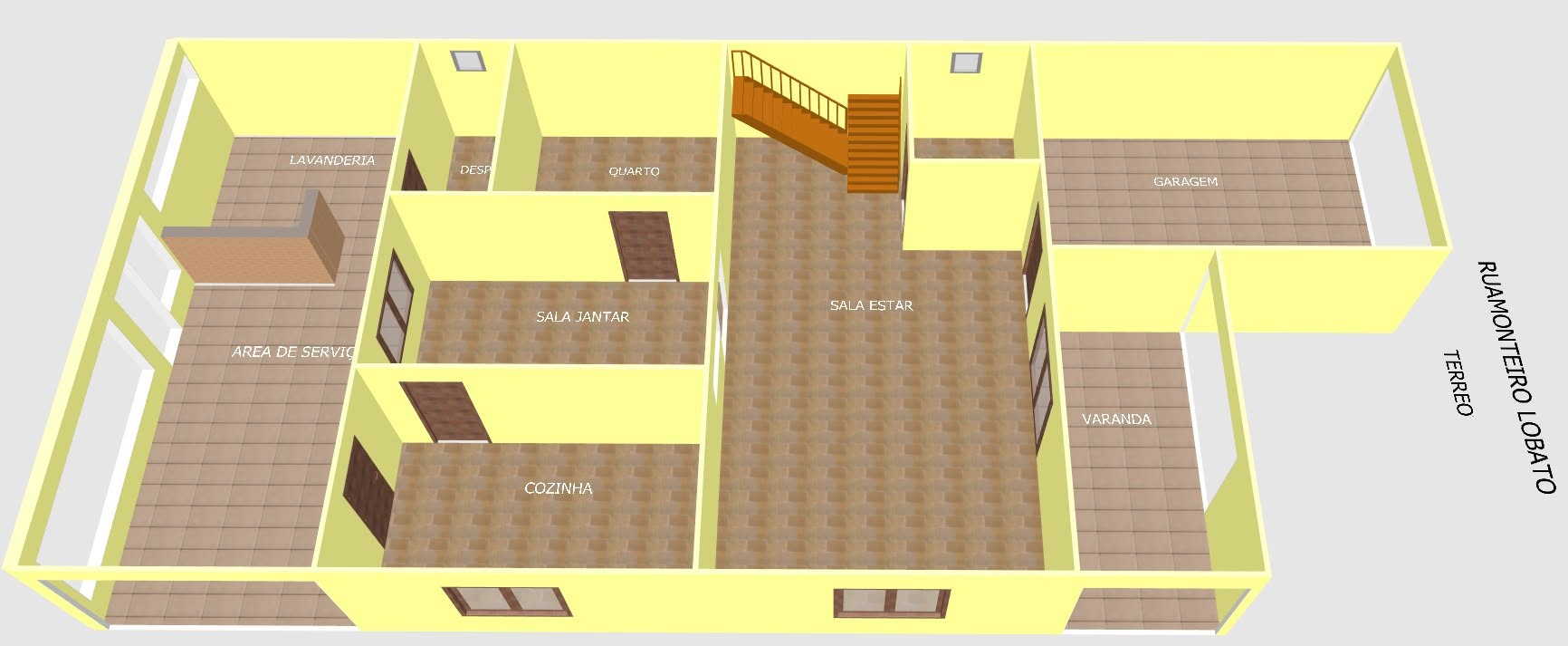 Sobrado residencial 