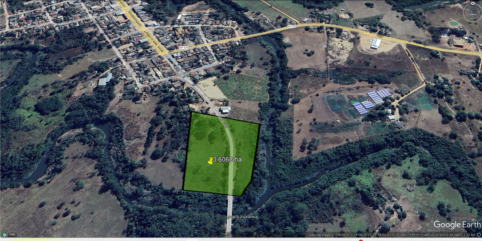 Área urbana - 36.000 m2